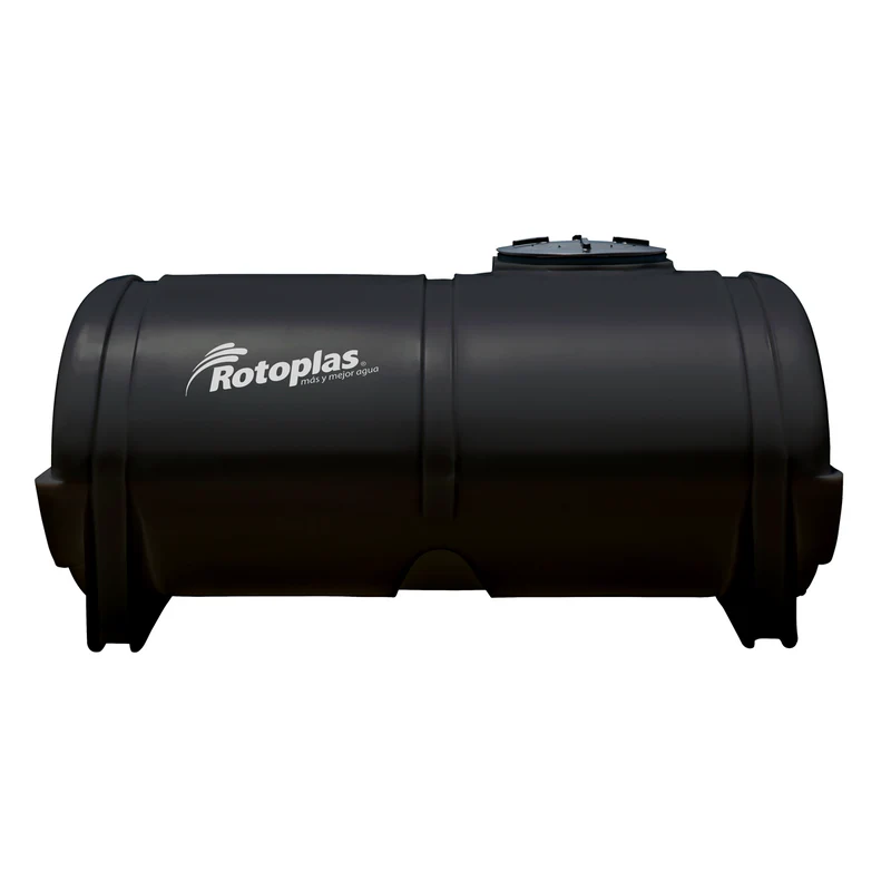 TANQUE D/2500 LTS. HORIZ. NODRIZA NEGRO 550008 ROTOPLAS SP 